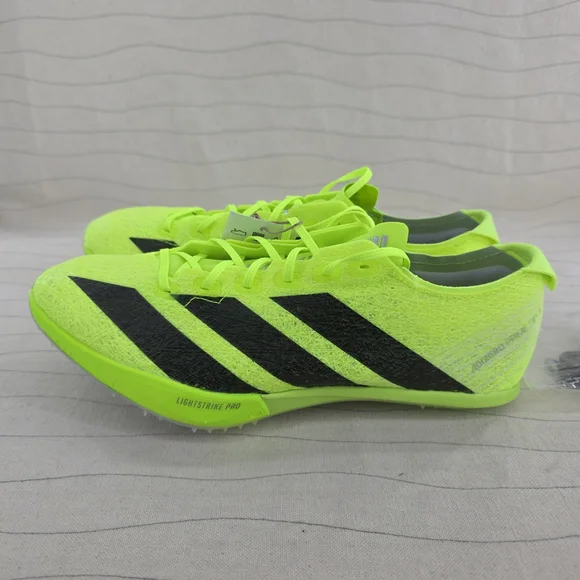Adidas Mens Adizero Prime SP 3 Strung Lucid Lemon Track Cleats IH5800 Sz 7.5 NEW
